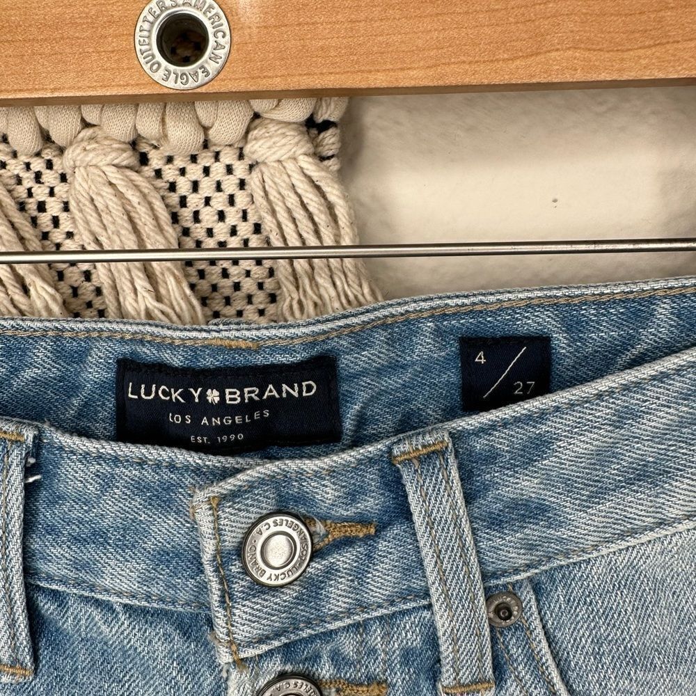 Lucky Brand Boyfriend Jean Shorts size 4 (27) - Picture 3 of 4